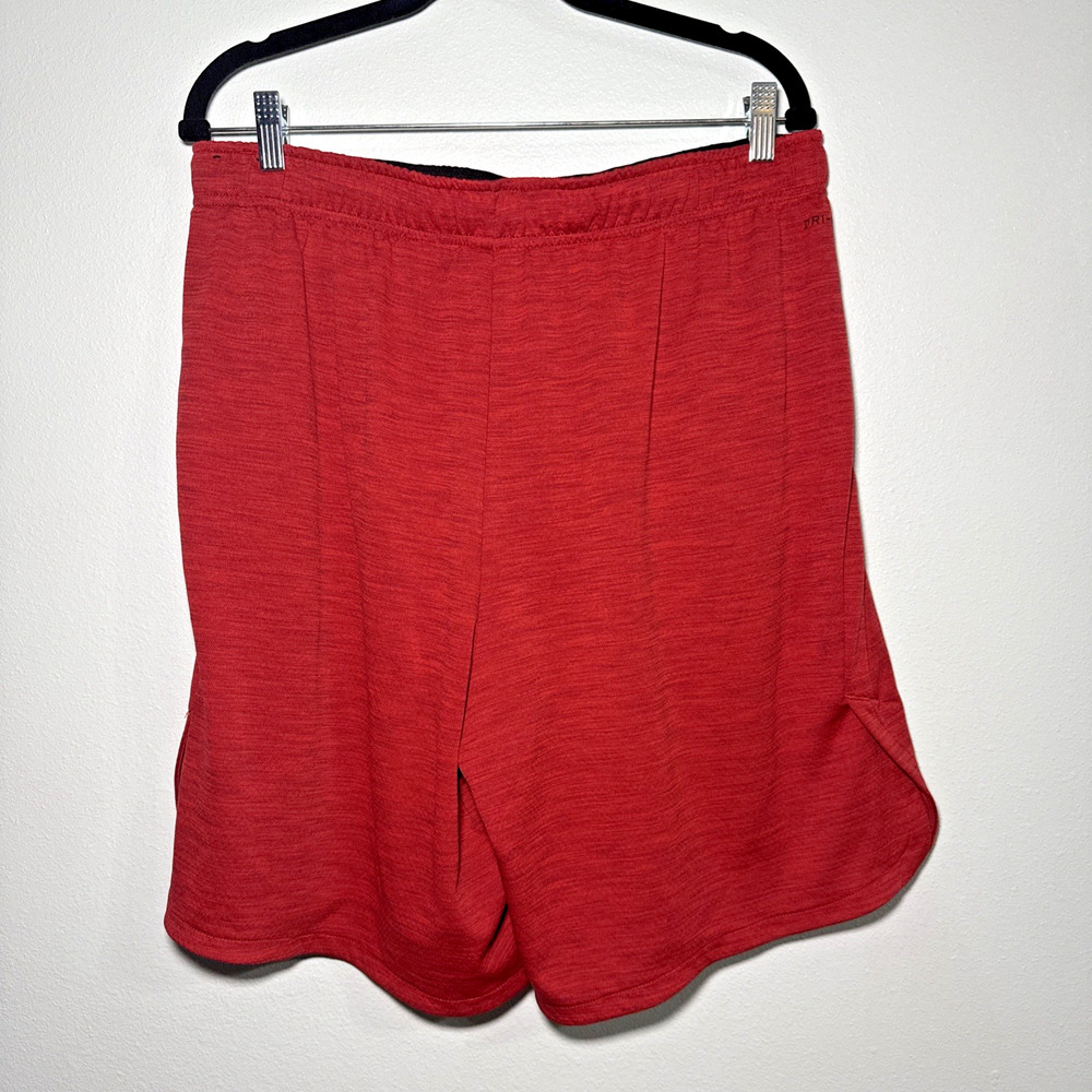 Nike‎ Shorts Veneer Training Athletic Pockets Dri Fit Mens Red Heather XXL - Picture 4 of 5